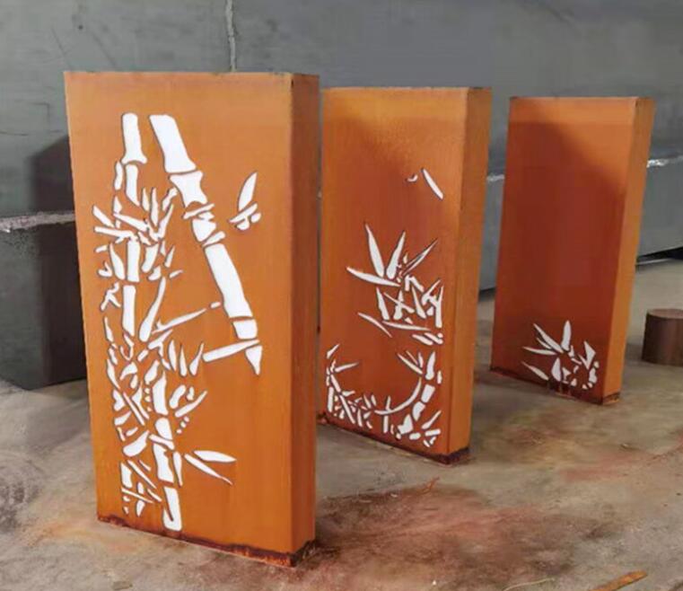 蕉城锈钢板灯箱