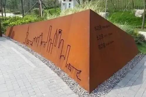 蕉城耐候钢挡土墙